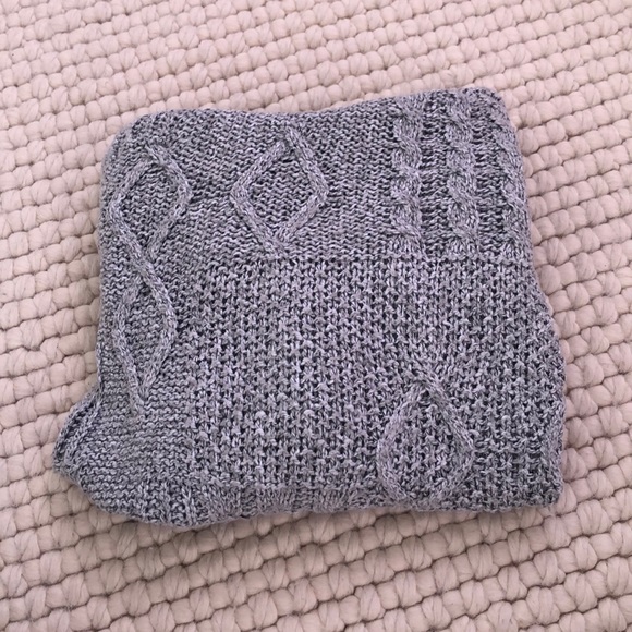 Grey knit sweater - Picture 2 of 2